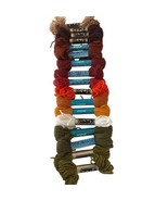 Anchor Tapestry Tapisserie Wool Yarn Skein 10m Brown Red Orange Green Lo... - $27.37 CAD