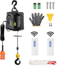 VEVOR 3-In-1 Electric Hoist Winch, 1100Lbs 1500W Portable Power Winch Cr... - €194,93 EUR