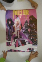 Motley Crue Poster Vintage Band Shot - $89.64