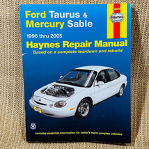 Ford Taurus Mercury Sable 1996 Thru 2005 Haynes Repair Manual Service Guide - $11.83