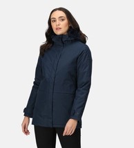 Regatta Donna Myla Impermeabile Giacca Isolante - Navy UK 10(ccc340) - £21.45 GBP