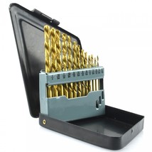 13pcs Left-Hand Drill Bit Set SAE 1/16&quot; ~1/4&quot; Reverse Twisted Bolt Remov... - $23.99