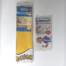 Pokemon 29x28 Giant Pikachu 12 &amp; 22 Peel And Stick Wall Decals Nintendo York - £19.35 GBP