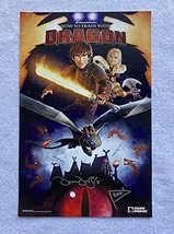 HOW TO TRAIN YOUR DRAGON 11&quot;x17&quot; Original Promo Poster SDCC 2018 Signed ... - $73.49