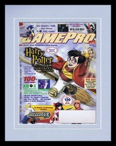 2001 GamePro Magazine #160 Harry Potter Framed 11x14 ORIGINAL Cover Disp... - £27.09 GBP