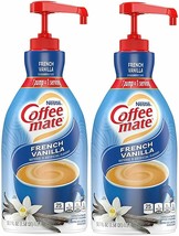 Nestle Coffee-mate Coffee Creamer, French Vanilla, 50.7 Fl. (Pack of 2) - £29.15 GBP