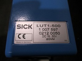 NEW Sick LUT1-500 Optic Electronic Scanner Sensor Without Lens  - $215.00