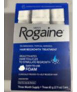 Mens foam Rogaine 3 month supply, Exp 2026 - $39.95