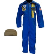 Authentic Blue Angels Kids Flight Suit with Garrison Cap - Soar to New H... - $89.36