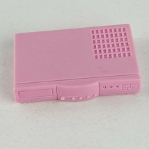 Barbie Pink VCR Player Pretend Play Accessory Toy Playsets Dollhouses - £8.44 GBP