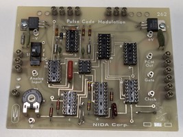 NIDA Corp Electronics Trainer Circuit Board Pulse Code Modulation -  PC1... - $27.71