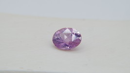  Vivid color-change Pink/Violet premium Sapphire premium handcrafted oval cut fr - £718.52 GBP