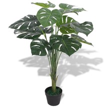 vidaXL Monstera Artificial Plant, 27.6in Green Plastic Indoor Décor, Rea... - $1,787.78 MXN