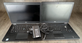 Lot of 2 Dell Latitude Laptops Not Working For Parts E7440 &amp; E7470 - $123.74