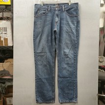 Free World Denim Regular Fit Jeans Mens Size 34 x 30 Baggy - $26.18