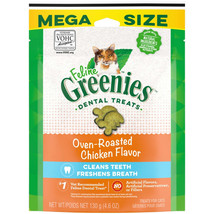 Greenies Feline Adult Cat Dental Treats Oven Roasted Chicken 1ea/4.6 oz - £8.64 GBP