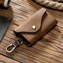 Leather Key Holder With 6 Key Hooks - $36.98