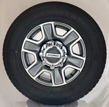 Ford F250 F350 18&quot; Gunmetal Machined OEM Wheels General HT Tires New Tak... - €1.096,24 EUR