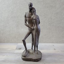 Vintage Austin Productions 1965 Sculpture of Man and Woman Young Lovers Couple - $49.99