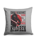 Disney Star Wars Episode 8 Vintage Signage Kylo Ren Force Throw Pillow  - $783.36 MXN