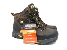 DAKOTA Men&#39;s HD3 Steel Toe Composite Plate Waterproof Hiking Boot Brown 10.5M - £91.11 GBP