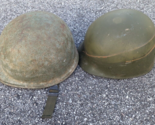 Vintage US Army ? Steel Pot Helmet With Liner - $90.09