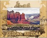 Sedona Arizona Snoopy Rock Laser Engraved Wood Picture Frame Landscape (... - $31.99