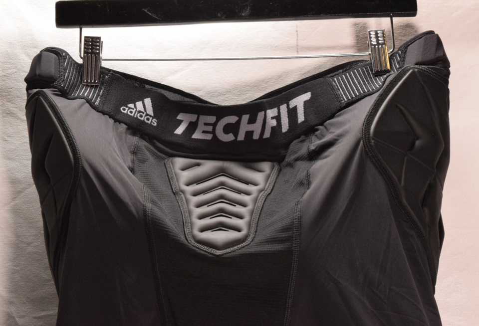 Adidas Mens Techfit Short Basketball Padded Black 2XL NWT Item image 5