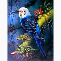 5D DIY Diamond Embroidery Forest Parrot Full Drill Diamond Painting Cross  Sets  - £11.81 GBP+