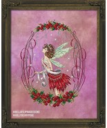 Complete Xstitch Materials HOLLY BERRY PIXIE BF046 by Bella Filipina - £71.38 GBP+