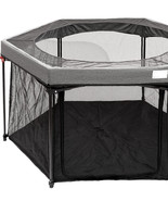 Gray Dog Playpen for Small &amp; Medium Dogs + Carrying Case - Portable Dog ... - $148.49
