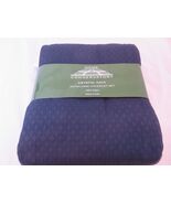 Home Conservatory Double Diamond Matelasse king Coverlet Shams Set Navy - €155,44 EUR