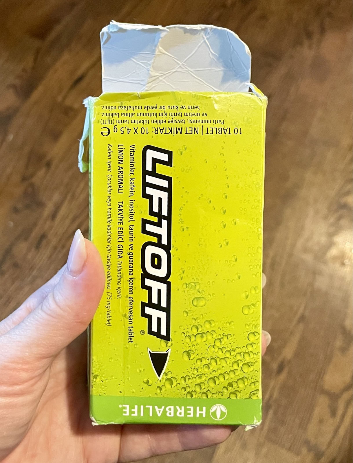 Herbalife Lemon Lime Liftoff Tablets - £27.51 GBP