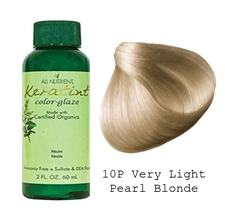 All-Nutrient Keratint Color-Glaze Hair Color - 10P Very Light Pearl Blonde