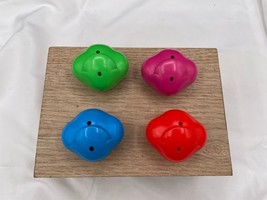 1997 Milton Bradley Cootie Game Replacement Pieces Lot of 4 Cootie Heads - £5.42 GBP