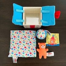 Melissa & Doug Wooden Surprise Gift Box Infant Toy (5 Pieces) Baby Toy Gift Set - $18.37