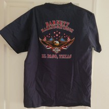 2003 Harley Davidson Dallas Texas Blue T Shirt  Made In USA New without tags - £27.53 GBP