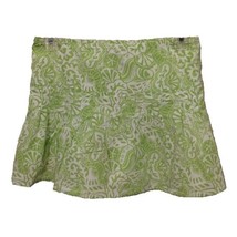 Vineyard Vines Green Seashell Sea Horses Print Mini Skirt Girls Medium P... - £9.48 GBP