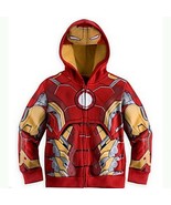 Superhero Cartoon Hoodie for Boys IRONMAN - £17.58 GBP