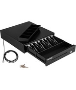 VEVOR Cash Drawer 13&quot; Cash Register POS System 3 Unlocking Ways RJ11/RJ1... - £63.14 GBP