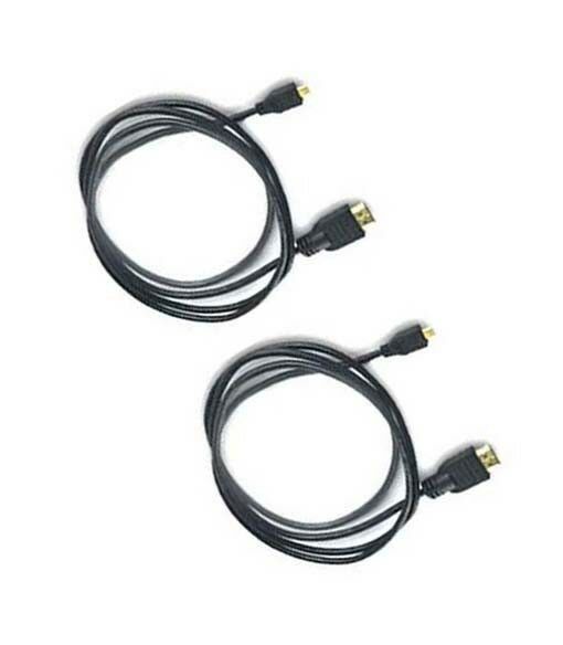 2 CB-HD1 HDMI Cables for Olympus SZ12 SZ14 SZ-31MR TG-620 TG820iHS SH-21 SH-25MR - $13.31