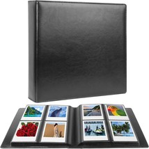 192 Pockets Photo Album For Fujifilm Instax Wide,Polaroid Now, Black - £27.72 GBP