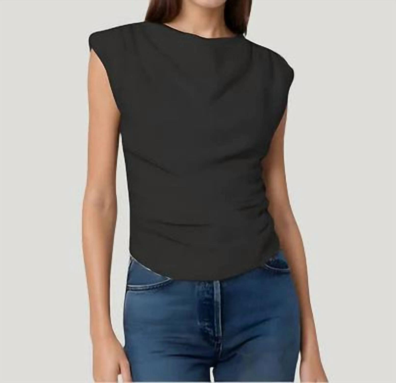 Amanda Uprichard Fersia Top Black - $95.00