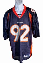 Denver Broncos 2009/2011 Reebok On Field Football Home Jersey NFL#92 Dumervil - £23.19 GBP