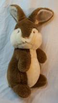 24K Polar Puff Special Effects VINTAGE BROWN BUNNY 12&quot; Plush STUFFED ANI... - £15.50 GBP