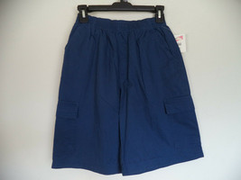 Boy's Blue Canyon River Blues Pull-On Cargo Shorts. 100% Cotton. - $14.85+