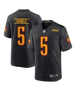New Jayden Daniels #5 Commanders Stitched Black Alternate  Football Fuse... - $68.84 CAD