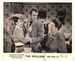 The Spoilers 1942 Margaret Lindsay John Wayne 8x10 inch photo - $10.99