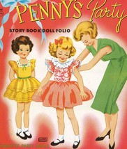 Vintage 1960s Pennys Party Dolls Laser Reproduction~Org Sz Uncut NO.1 Top Seller - £15.63 GBP