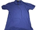 adidas Polo Shirt Mens S Blue Short Sleeve Shirt - $9.89